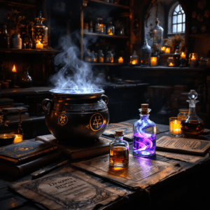 The Enduring Mystique of  Spirits and Sorcery Love Potions
