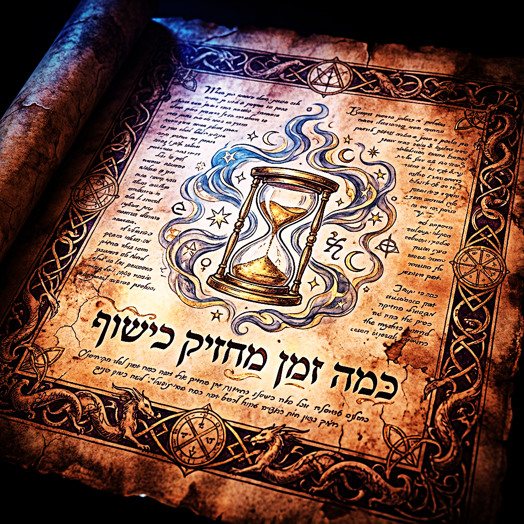 כמה זמן מחזיק כישוף על אדם שאינו מודע לקיומו